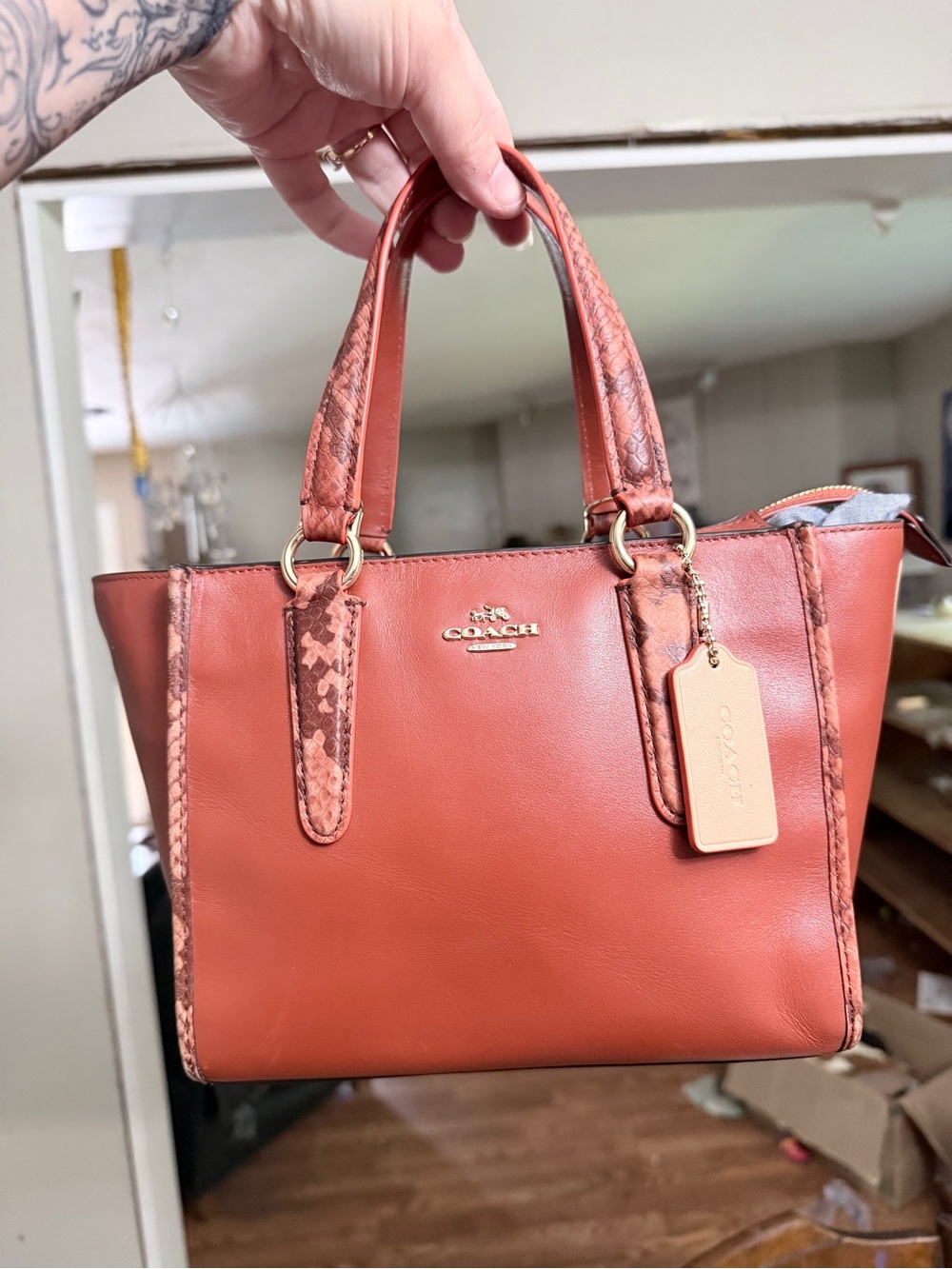 Coach Mini Crosby Carryall